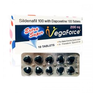 VegaForce 藍蝌蚪超強雙效威而鋼必利勁增硬持久片 香港現貨 200mg 10顆/盒